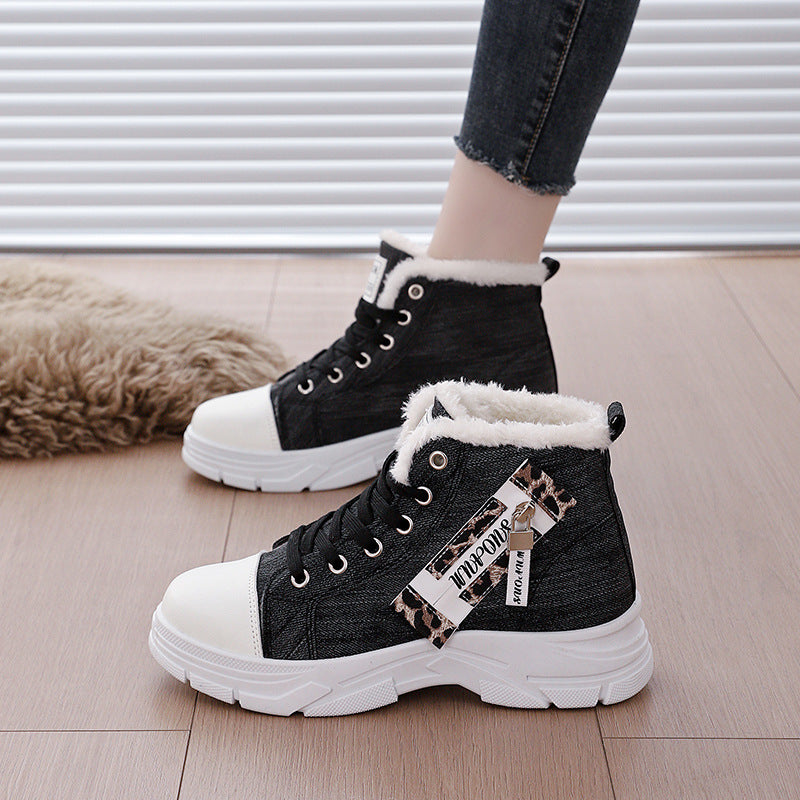Damen Sneaker Warm Innenfutter Robust