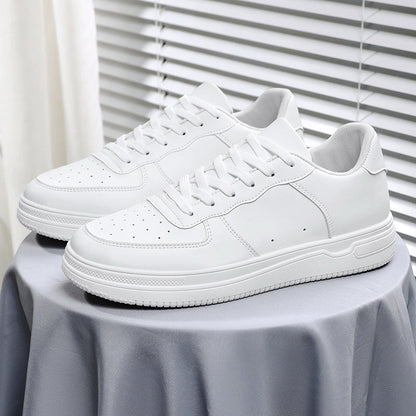 Damen Sneaker Robustes Leder Bequem