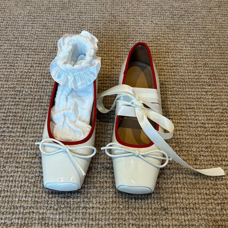 Damen Ballerinas Elegante Schleifen Komfortabel sollte zu Damen - Norvielle