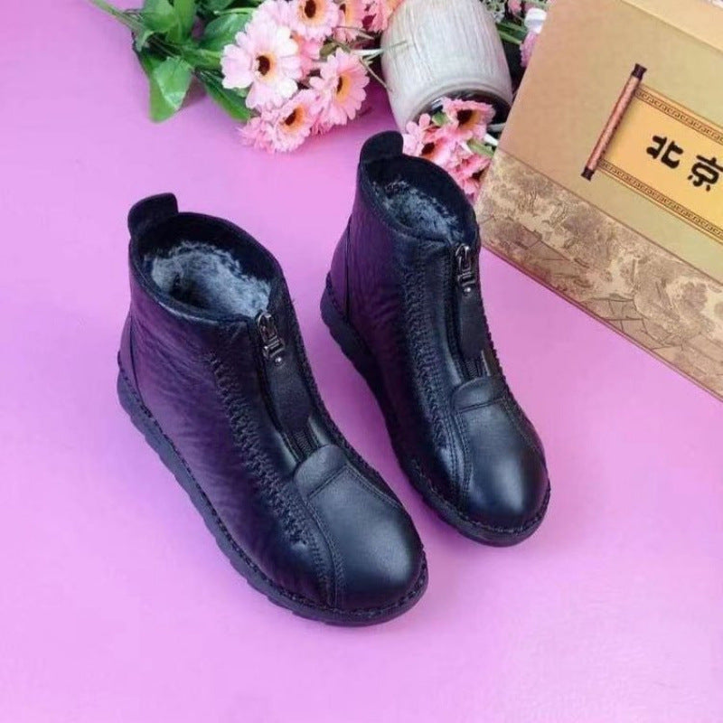 Damen Winterstiefel Warm Wasserdicht Robust