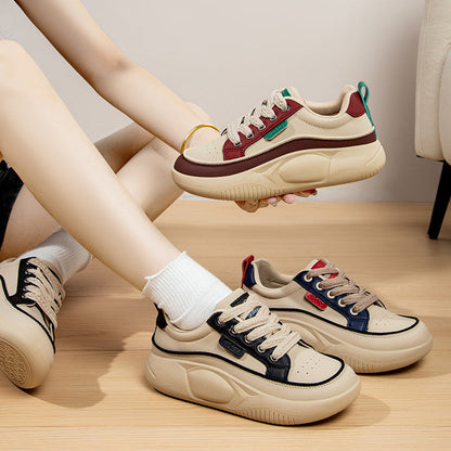 Damen Sneaker Retro Style Bequem