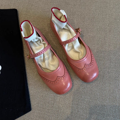 Damen Ballerinas Elegant Strass Hochglanz Optik