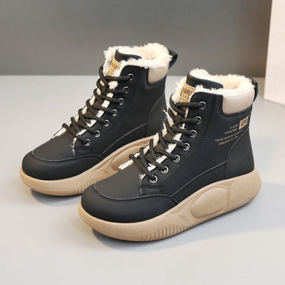 Damen Sneaker Gefüttert Warm Rutschfest Winter Schuhe