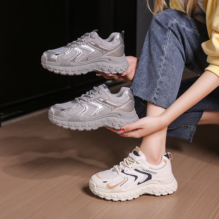 Damen Sneaker Ergonomisch Dämpfend Sport
