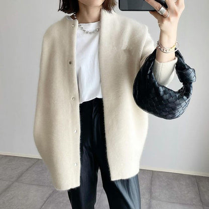 Damen Langarmcardigan Elegantes Design