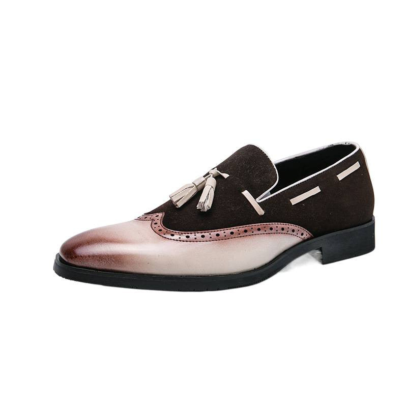 Damen Mokassins mit Quasten Detail Elegantes Leder