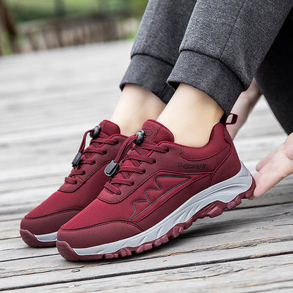 Damen Laufschuhe Rutschfest Elastisch Schnellverschluss