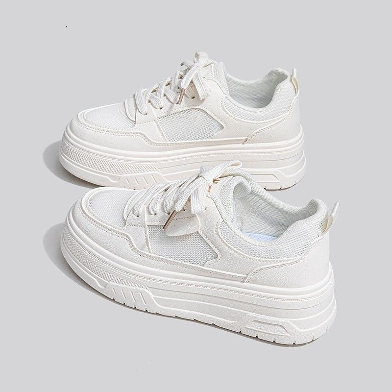 Damen Chunky Sneaker Atmungsaktives Mesh Komfort