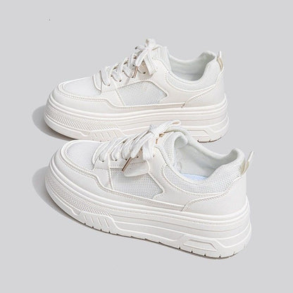 Damen Chunky Sneaker Atmungsaktives Mesh Komfort