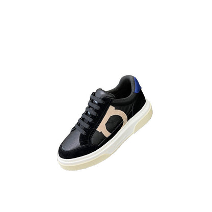 Damen Sneaker Leder Sportlich