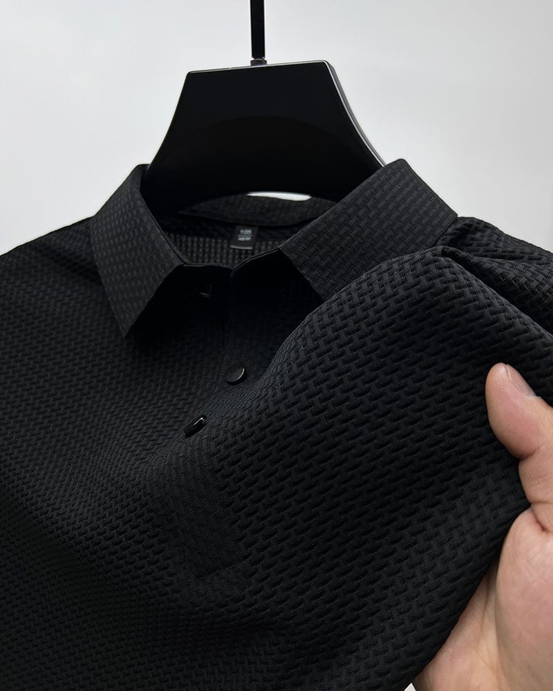 Herren Poloshirt Atmungsaktives Mesh Qualität