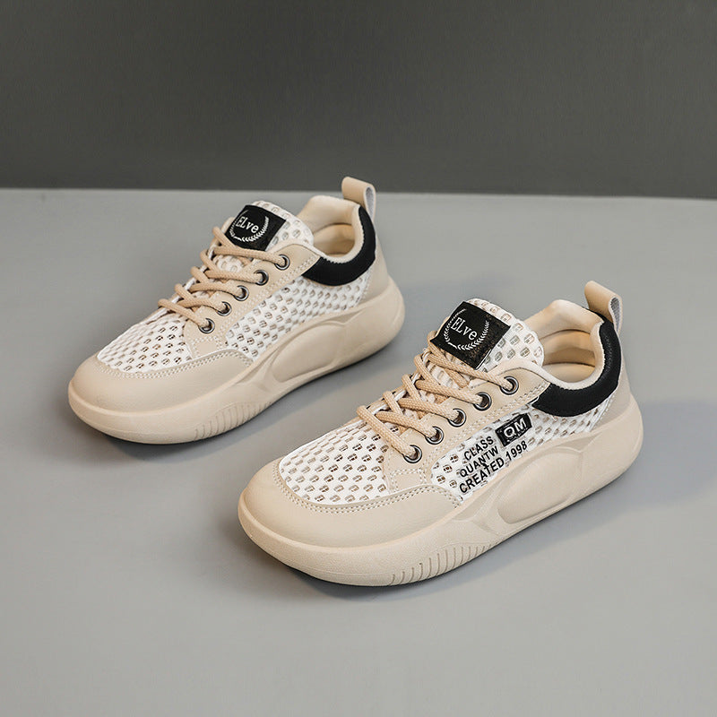 Damen Sneaker Atmungsaktives Netzdesign Bequem