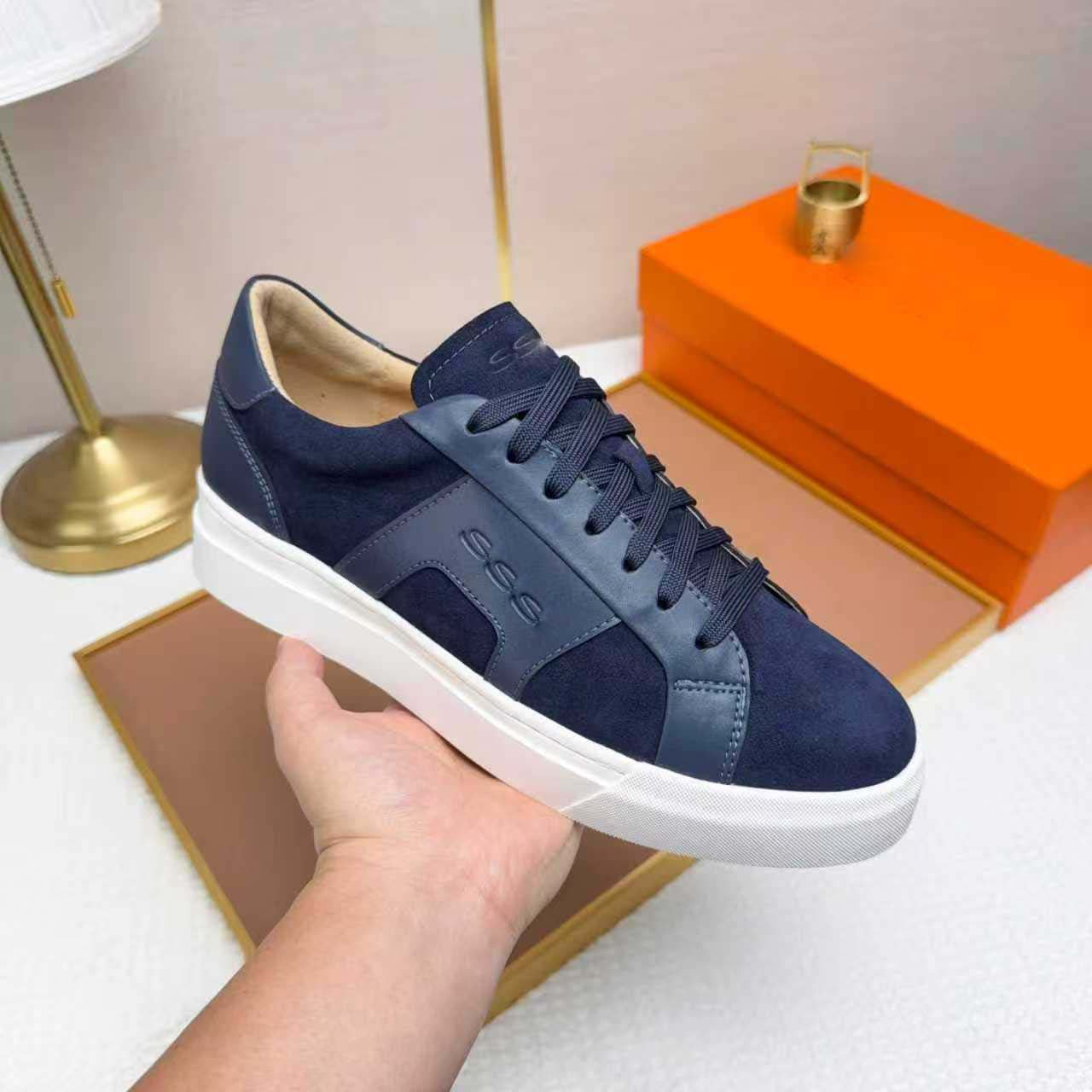 Damen Sneaker Sportlich Wildleder atmungsaktiv