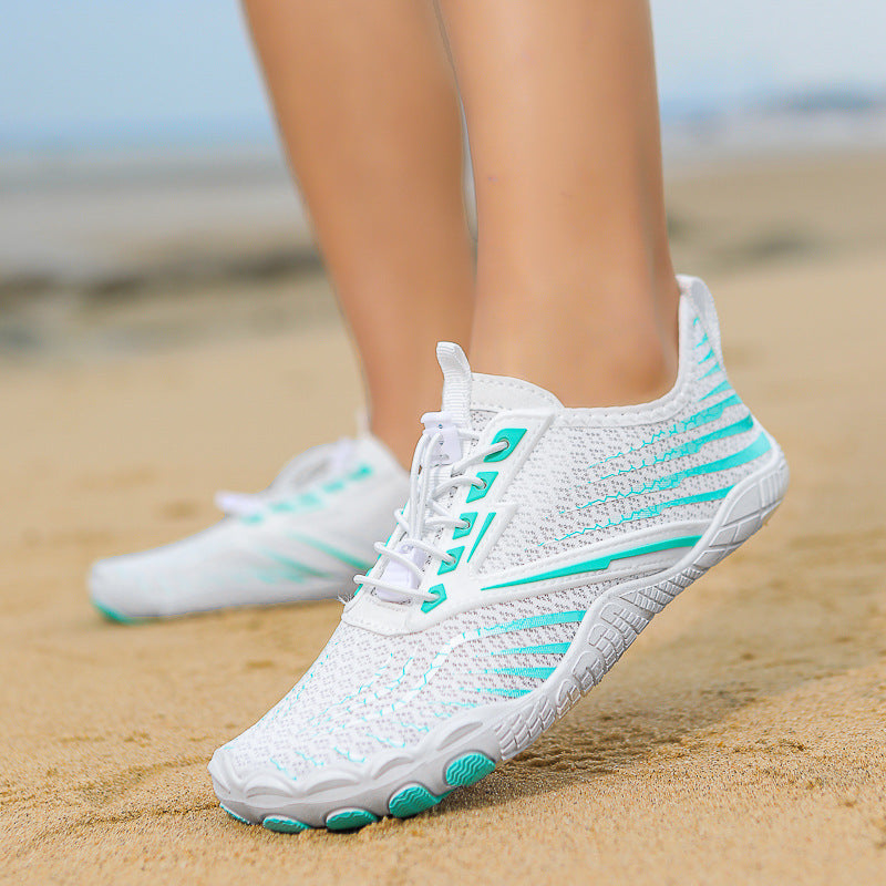 Damen Laufschuhe Schnelltrocknend Leicht Flexibel Aqua - Norvielle
