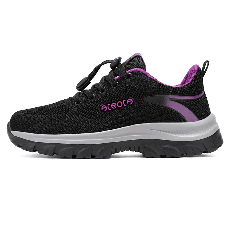 Damen Laufschuhe Schnellschnürsystem Flexibel