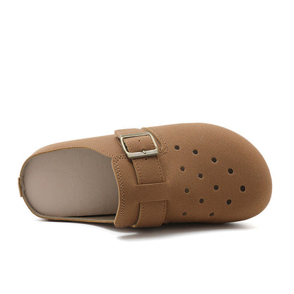 Damen Clogs Atmungsaktiv mit Riemen