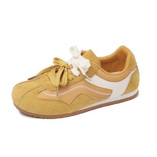 Damen Sneaker Sportlich Struktur-Obermaterial Rutschfest