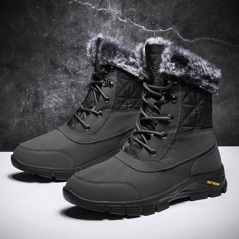 Damen Winterstiefel Weiches Innenfutter Warm