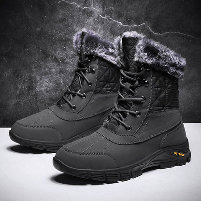 Damen Winterstiefel Weiches Innenfutter Warm
