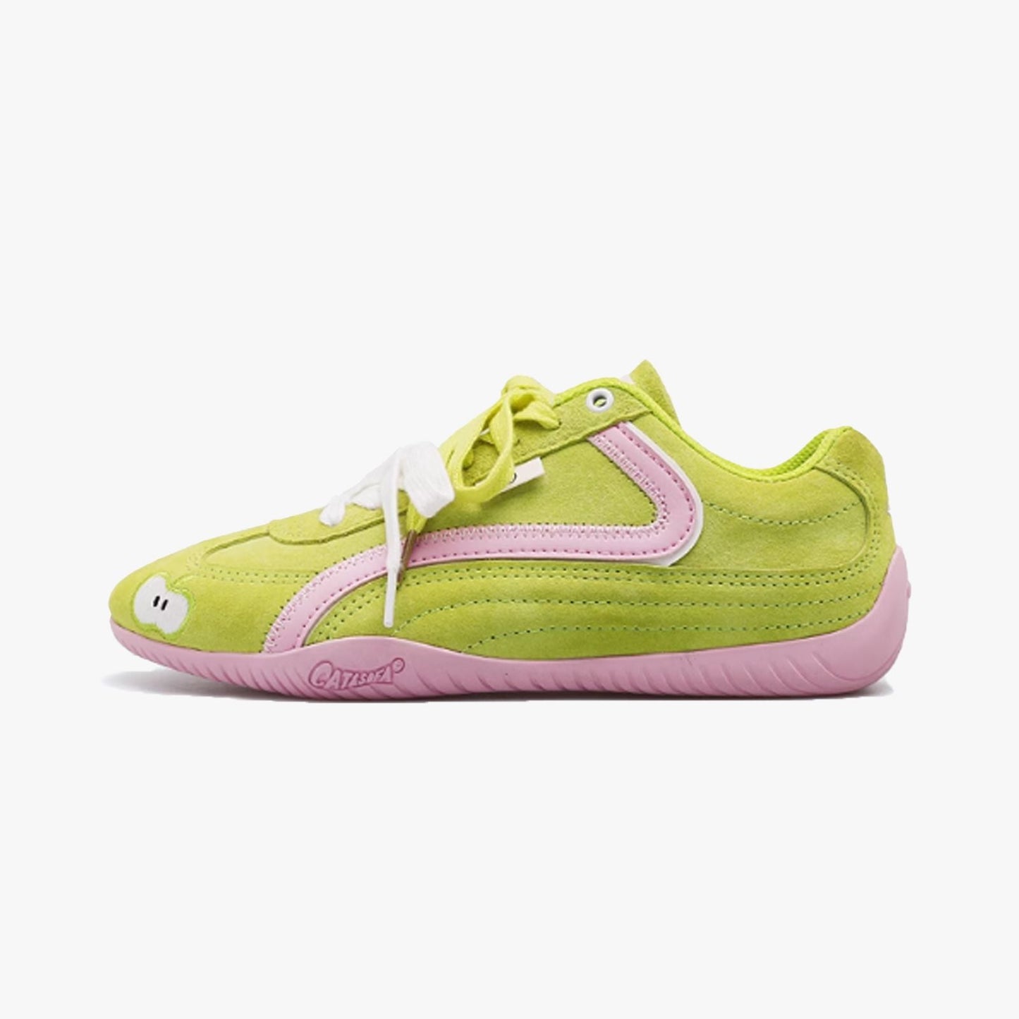 Damen Sneaker Sportlich Wildleder Laufsohle