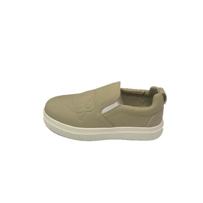 Damen Sneaker Slip-On Rutschfest Breite Passform
