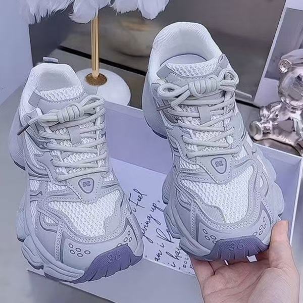 Damen Sneaker Atmungsaktiv Gepolstert