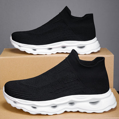 Damen Sneaker Elastisch Dämpfend Komfortschuhe