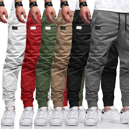 Herren Jogginghose Elastisch Mit Seitentaschen Bequem - Norvielle