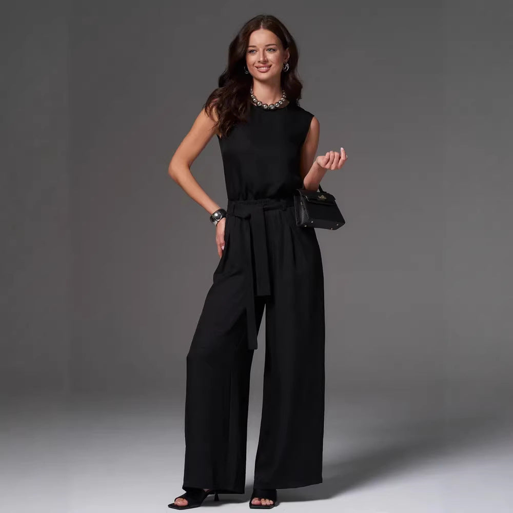 Damen Zweiteiler Elegantes Langkleid Set - Norvielle