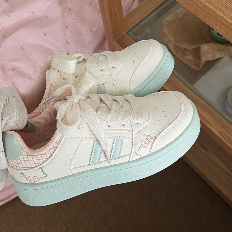 Damen Sneaker Tiermotiv Atmungsaktives Mesh Sportlich - Norvielle