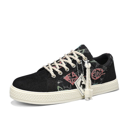 Damen Sneaker Lässig Einzigartiges Druckdesign