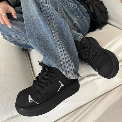 Damen Sneaker Hochmodisch Dicksohlige Dekoriert