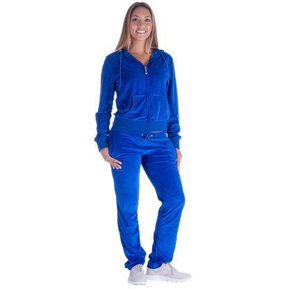 Damen Jogginganzug mit Kapuze Sportlich Komfortabel