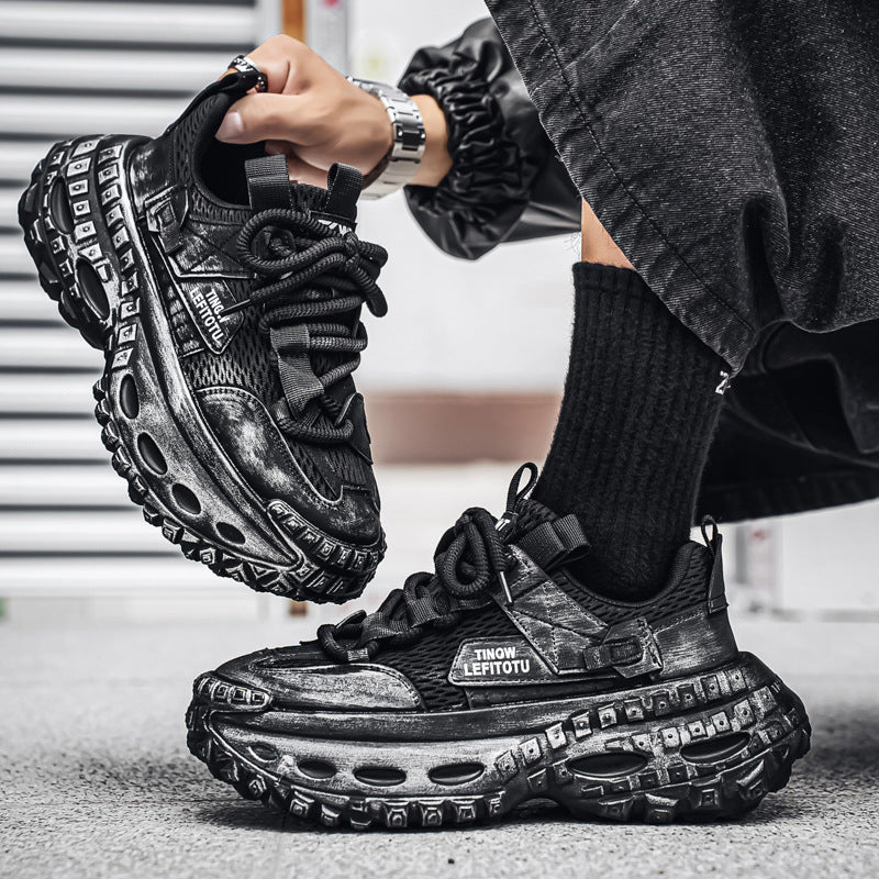 Damen High- Sneaker Weich Dämpfend Sportlich