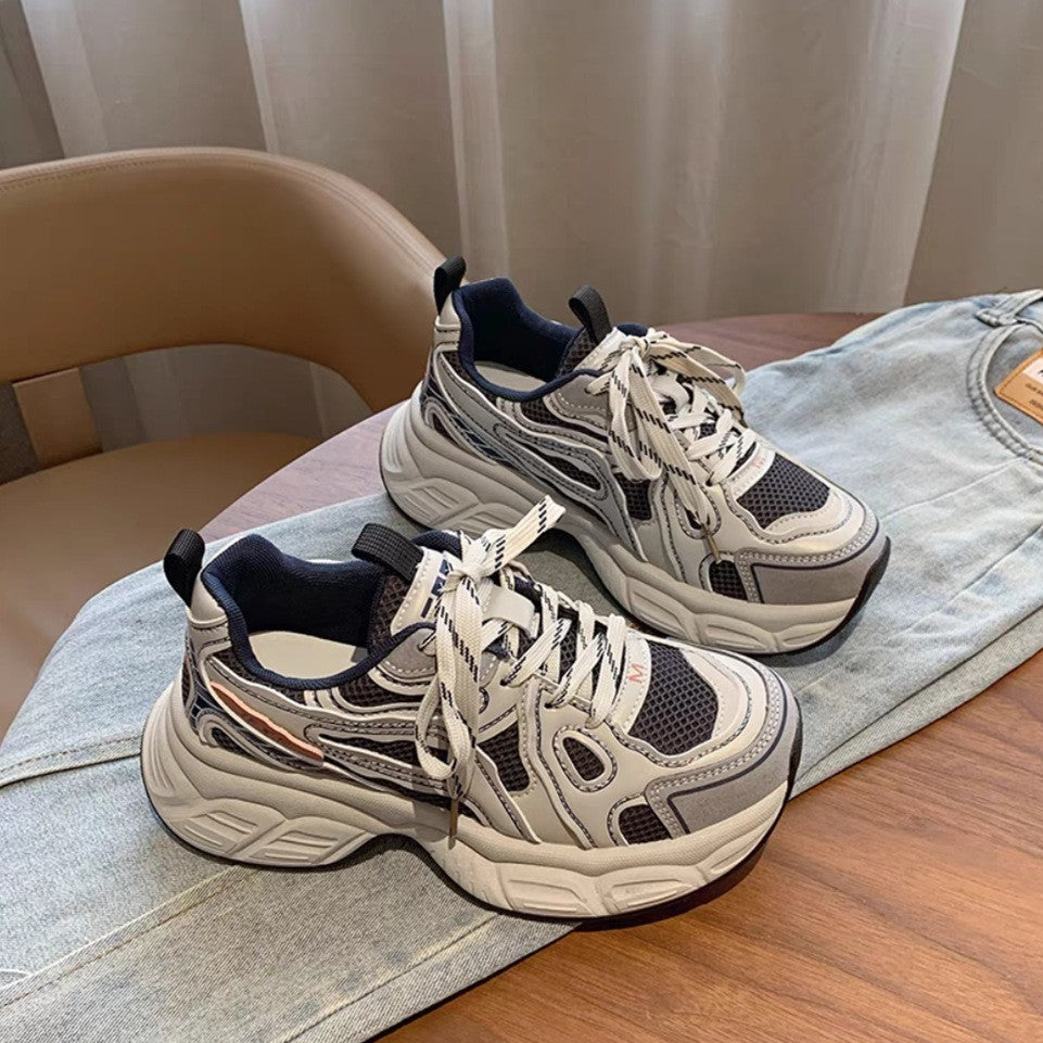 Damen Sneaker Sportlich Komfortabel Weiches Innenleben