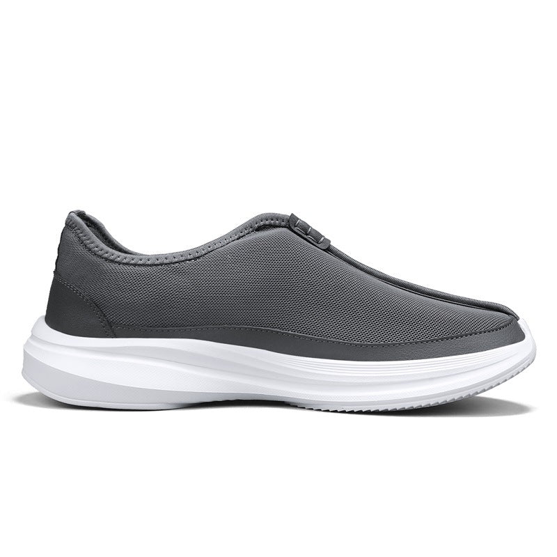 Damen Sportschuhe Slip-On Atmungsaktives Mesh Gummisohle