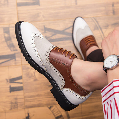 Damen Schnürschuhe Elegantes Broguemuster Klassisch