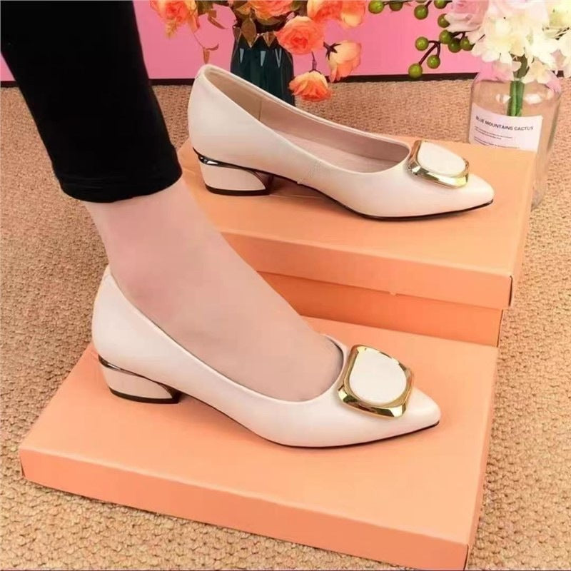 Damen Hochhackige Pumps Glänzend Metallic Schmuckdetails