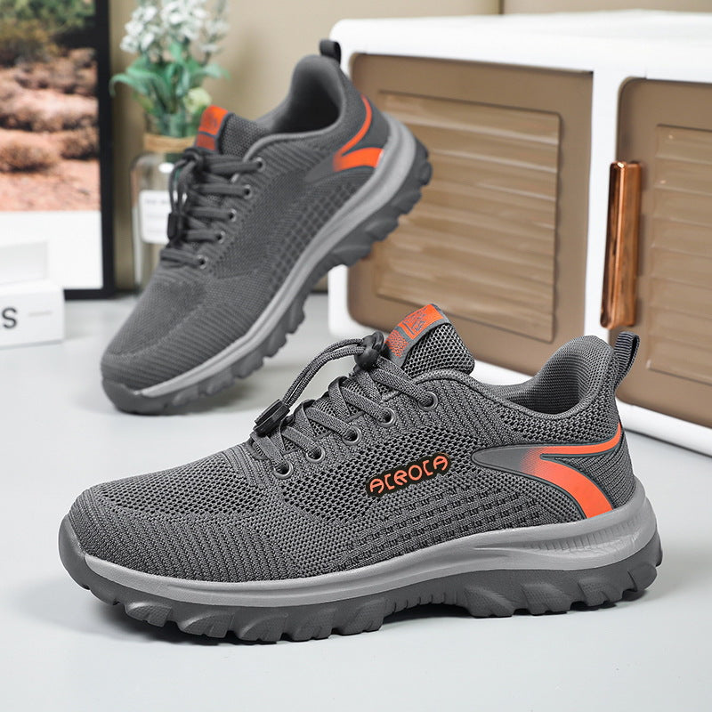 Damen Sneaker Atmungsaktiv Schnellverschluss bequem