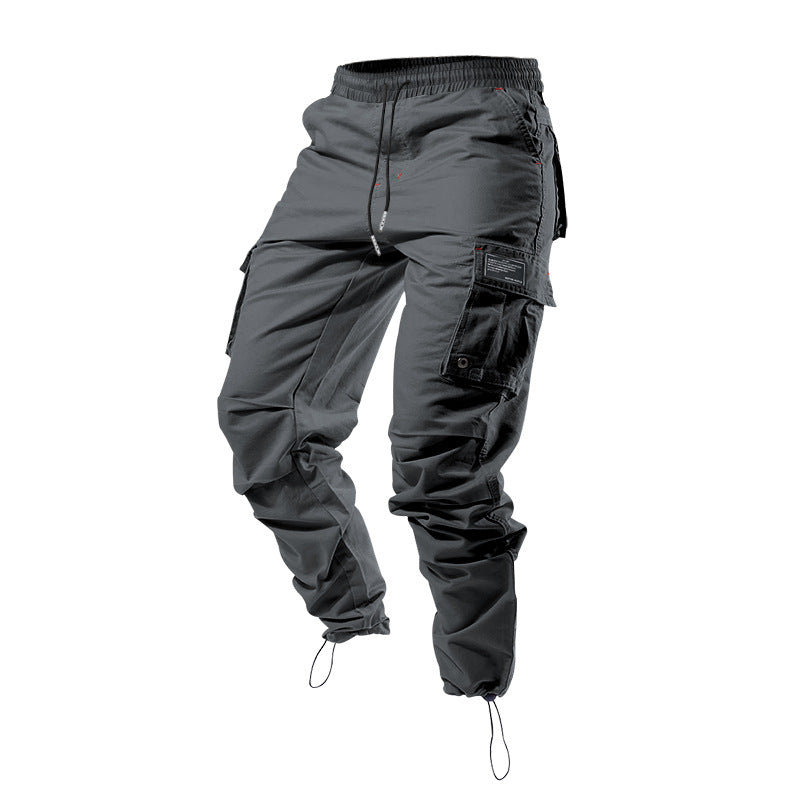 Herren Cargo Jogginghose Sportlich Mit Vielen Taschen