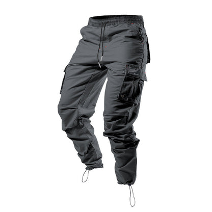 Herren Cargo Jogginghose Sportlich Mit Vielen Taschen