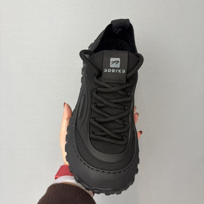 Damen Sneaker Sportlich Atmungsaktives Mesh Outdoor