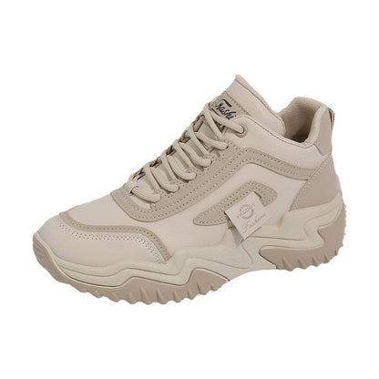 Damen High- Sneaker Sportlich Flexibler Sohle