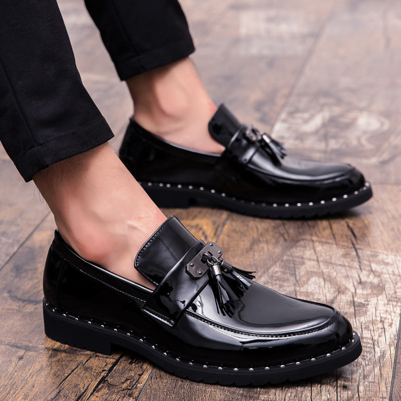 Damen Mokassins Elegante Quasten Leder Komfort Sohle - Norvielle