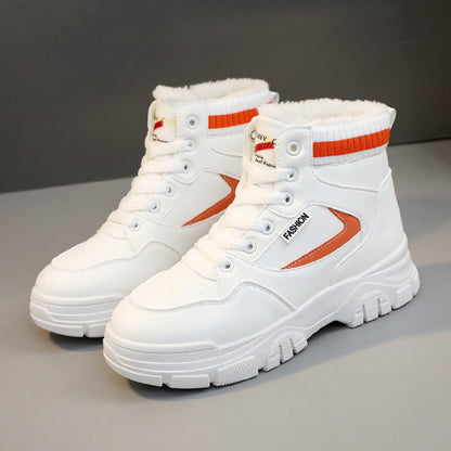 Damen High- Sneaker Warmes Innenfutter Strapazierfähig