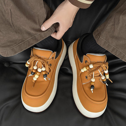 Damen Sneaker Modisch Ornamente Schnürsenkel