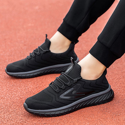 Damen Laufschuhe Leicht Atmungsaktives Mesh Schnellschnürsystem