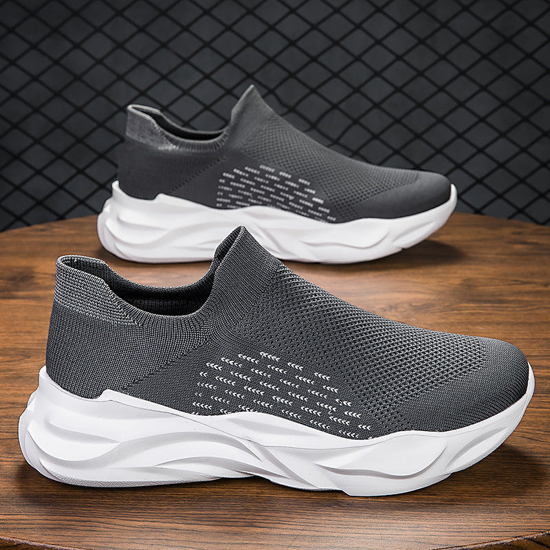Damen Sneaker Slip-On Ergonomisch Bequem