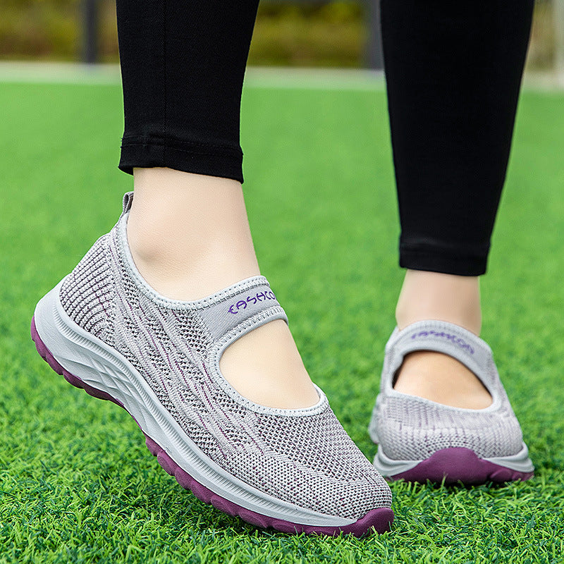 Damen Sportpumps Leicht Elastisch Bequem - Norvielle