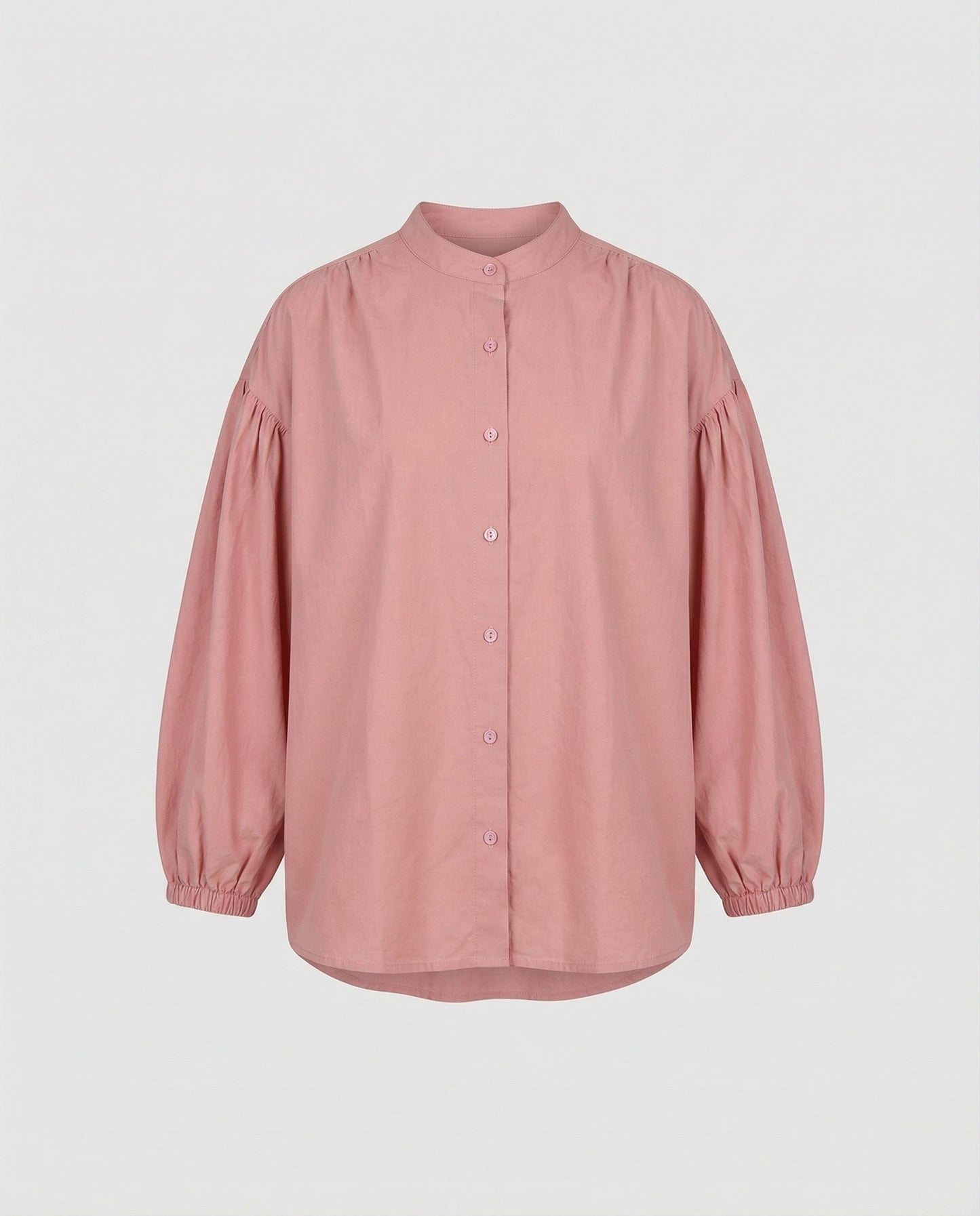 Damen Bluse Voluminöse Ärmel Modern